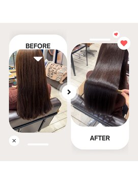 パドトロワ(Pas de trois) 新潟髪質改善!憧れのうるツヤ髪を一緒に手に入れましょう