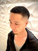 銀座マツナガ 浅草店&nbsp;短髪パーマ/3ミリパンチパーマ/スキンフェード