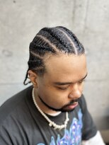 ガナンシア 横浜本店(ganancia) コーンロウ6列