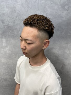 リプレイ 草津店(RIPLAY) スペインカール/スパイキーショート/ブルーブラック/草津