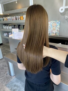 ヘアデザイン プティパ(Hair Design petit-pas) 透明感カラー/オリーブベージュ