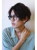 美容室 ホワイトボックス 本店&nbsp;イメチェンメガネにも合うメンズショート