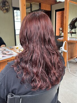 コモレビ(komorebi) 【八田瞳】チェリーレッド