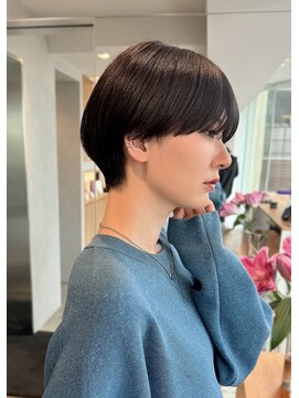 アビー(ABBEY4) ショートカットショートヘアコンパクトショートボブ丸みショート