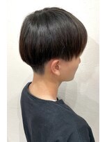 ルートプラス(RUTO+) 【ストレート×縮毛矯正】ツーブロック×スクールカット