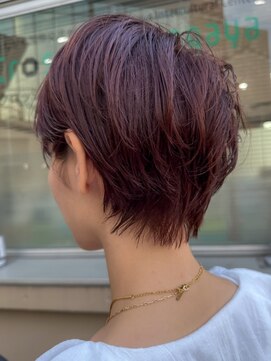 ヘアーアンドビューティーガーデン(HAIR AND BEAUTY GARDEN) 波巻きスパイラルパーマシャドウパーマメンズ刈り上げ緩め30代