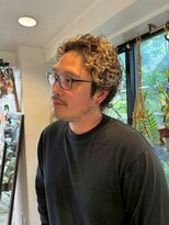 リブロ 三軒茶屋(LIBRO)&nbsp;スペインカールスパイキーショートフェザーパーマツーブロック