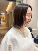 30代ボブ／レイヤーボブ／外ハネボブ／顔まわり／髪質改善／銀座