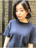 ■オリーブアッシュ耳かけ小顔ワンレンボブM.SLASHたまプラ5-10