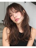 新宿駅/前髪カット/韓国/レイヤーカット/顔周り/酸性ストレート