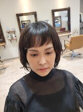 キューズ(CUES) ユルパーマボブ