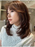 【MINX】似合わせ小顔ウェーブミディアム__銀座/髪質改善