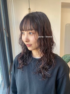 フェイスヘアクリエイション(FAITH HAIR CREATION) 濡れ感パーマスタイル