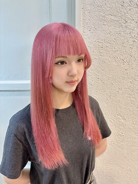 コード 四条河原町駅店(CHORD) ピンクカラー/ブリーチカラー／ハイトーン/京都/河原町