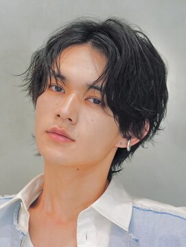 フィフス 仙台(fifth) 仙台スパイラルパーマメンズミディアム毛流れニュアンスパーマ◯