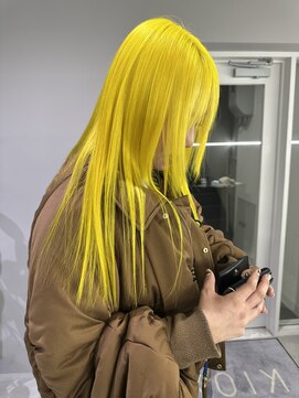 キオク(KIOX) ワンカラー/ブリーチカラー/髪質改善/ハイトーンカラー