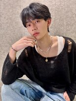 グロー オオミヤ アネックス 大宮(GLROW OMIYA ANNEX) ◆ センターパート大宮メンズ縮毛矯正ダウンパーマ