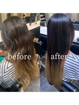 ストレートスタイル/艶髪/髪質改善/縮毛矯正/20代30代40代50代