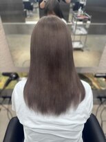 エン 栄店(enne)&nbsp;大人ガーリー/ダークアッシュ/ミディアムレイヤーカット/栄