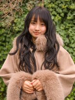 ベレッタ 枚方店(veretta.)&nbsp;韓国風/ゆるウェーブ/ダークブラウン/艶感カラー/フェミニン