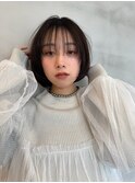 レイヤーボブ/フェイスレイヤー/20代30代40代ショートボブ