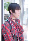前下がりショート/刈り上げショート/ツーブロック/表参道【松本