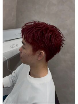 メンズサロン キング 梅田店(Men’s salon K!ng) メンズカット/ブリーチ/ニュアンスパーマ/メンズハイライト/眉毛