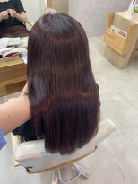 ロッコ 船橋駅(Rocco) 髪質改善トリートメントで艶ピンクブラウンヘアへ