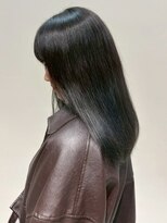 オンフ(onffo) 透明感カラー アッシュブブラウン 髪質改善 艶髪 ストレート