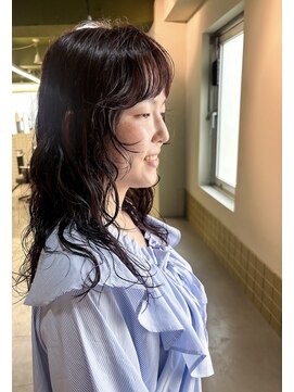 ハル ヘアスタジオ(haRu hair studio) layer long perm