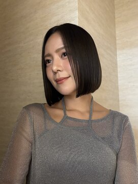 ソレイユトウキョウシブヤ(SOLEIL TOKYO shibuya) 切りっぱなしボブ