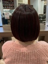 アウラ(AURA)&nbsp;盛岡駅ブリーチなしダブルカラー顔周りレイヤーカット髪質改善