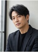 40代メンズカット×大人ニュアンスパーマ