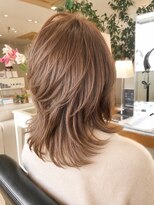 ユウ 香久山店(U) 【U Hair】動きのあるミディアムウルフ◎20代30代40代レイヤー