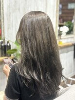 クロス(cRoss)&nbsp;ブリーチ無しグレージュカラー