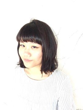 ルシード スタイル レクラ 栄生店(L'UCIDO STYLE L'eclat) ハネてもかわいいボブ