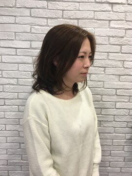 スタッカートアットヘアー(staccato@hair) 毛先ワンカールパーマ