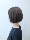 シンプル×大人のミニボブ