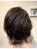 サロン ド ソーホー 蕨(Salon de SOHO) 人気の外ハネ&ウルフで魅せるスッキリショートボブ