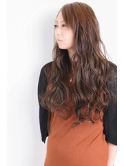 【REJOICE hair -EN-】アッシュブラウン-ロングレイヤー