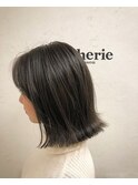 ダークアッシュ+ウェットスウィング