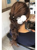 結婚式*ヘアアレンジ*エルサヘアー