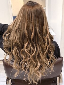 ディバイス カラーアンドエクステ(Device) 【Device】透明感アッシュブラウン+シールエクステ