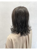 ジーナ 札幌(Zina)&nbsp;【Zina札幌】イメチェン毛先パーマ耳かけ×フォギーベージュ