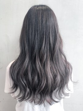 アルバム 銀座(ALBUM GINZA) グレージュロング_フリンジウェーブコアブラウン_ba299211