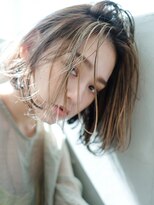 アイティー バイ アルバム 中野店(IT by ALBUM) ワンカールボブ_エアリーミディショートパーマー_78088