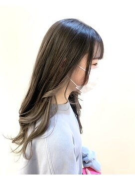 ラドンナ(LA.DONNA) グレージュグラデーション×インナーホワイトカラー