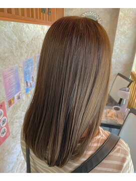 カラリア(COLORIA) 【オーガニックカラー】ブリーチなしでできるシナモンベージュ