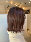 外ハネボブ×レッドオレンジ