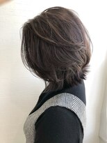 イチマルイチ 中野(100/1)&nbsp;くびれセミディ/ウルフ/チョコレートブラウン